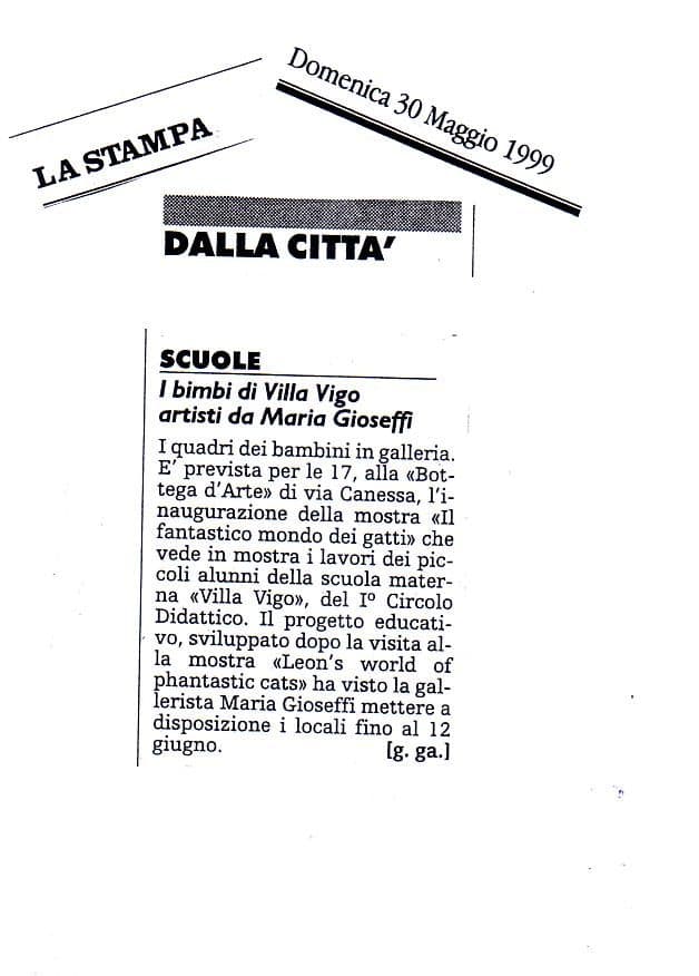 La Stampa, 30.05.1999