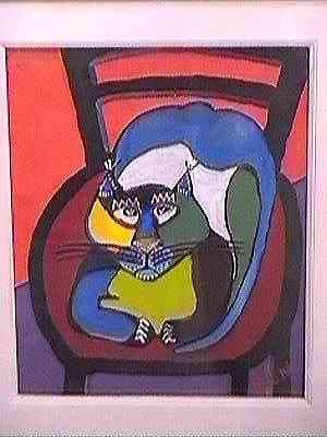Cat on a Chair