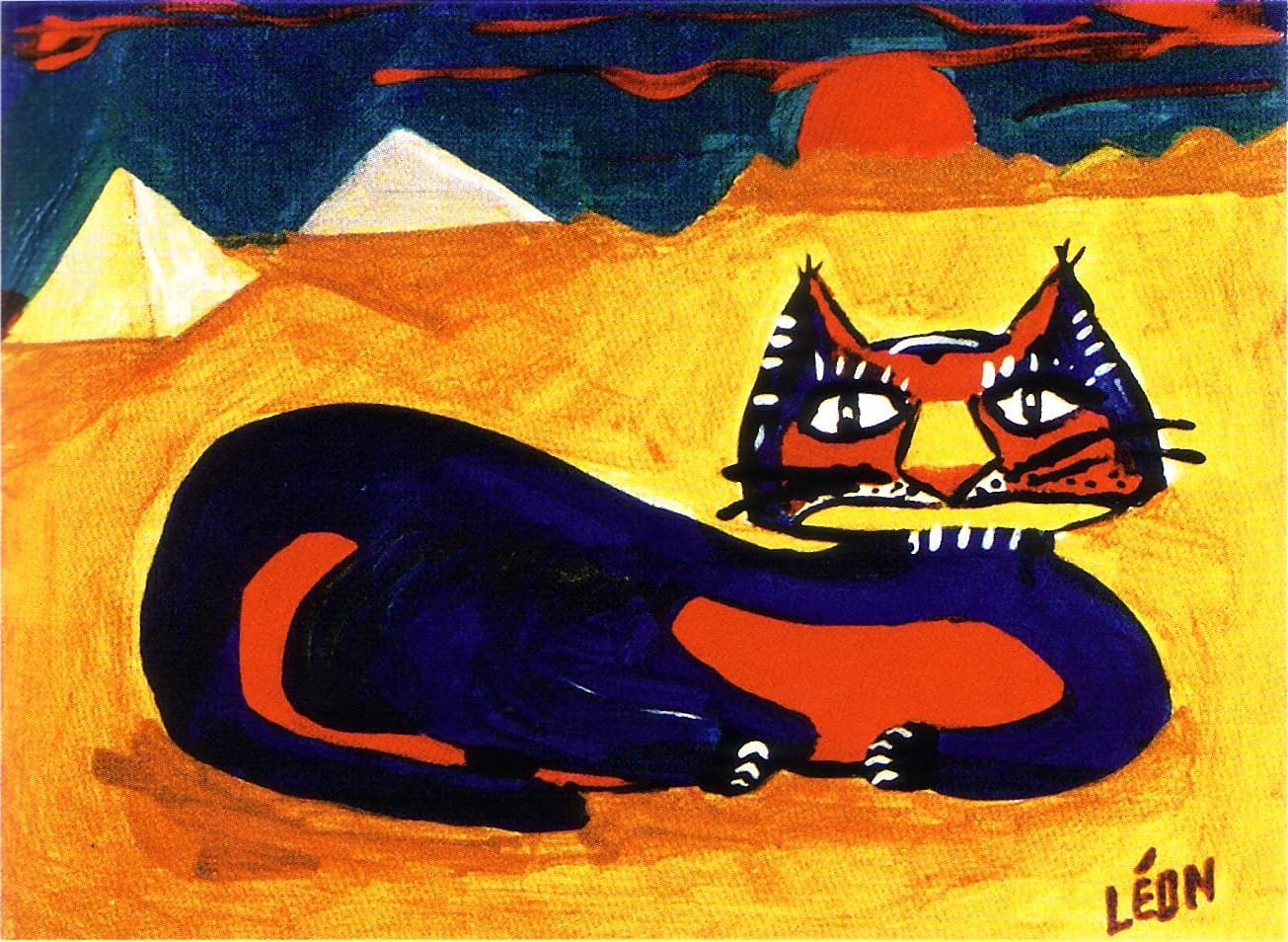 Chat égyptien