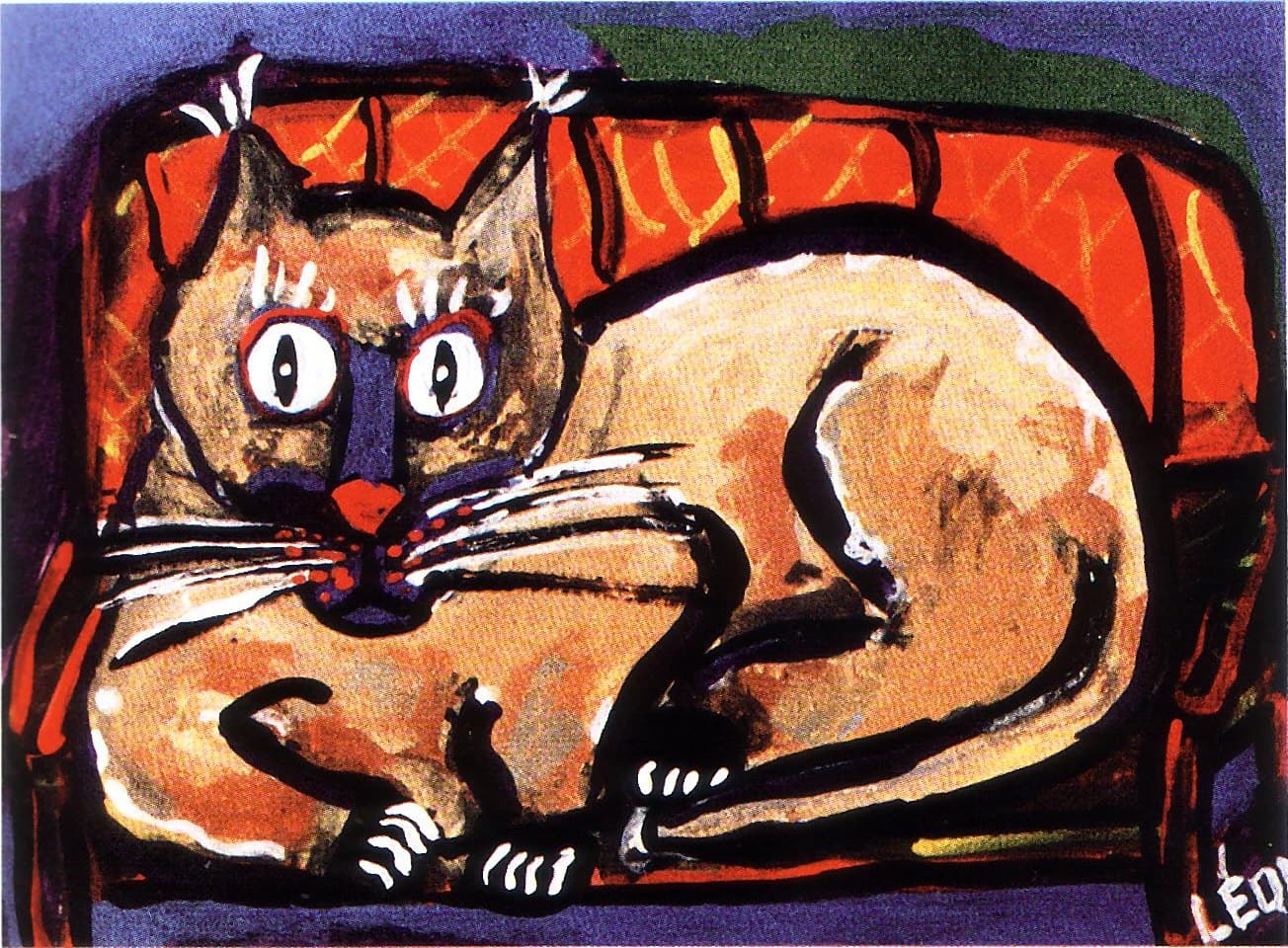 Couch cat