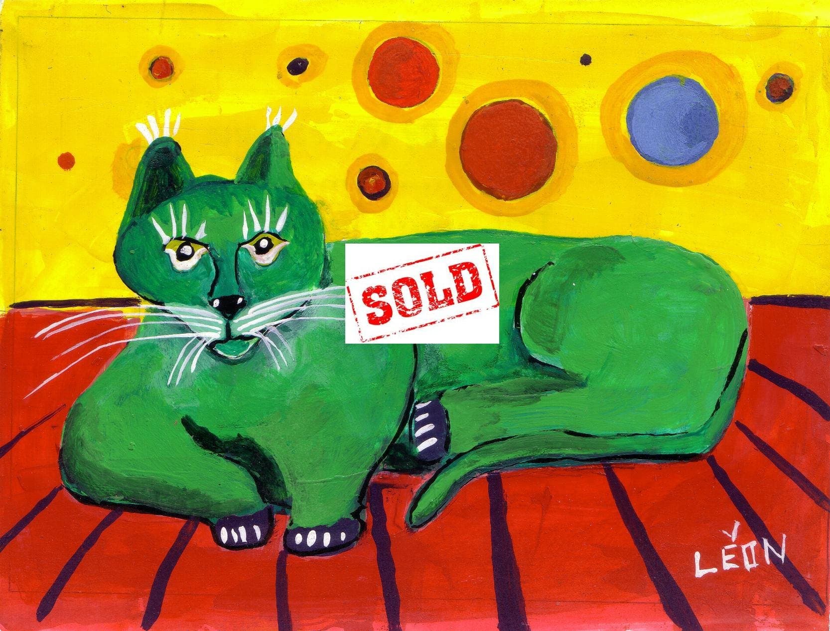Green Cat