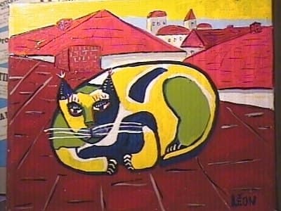 Rooftop Cat